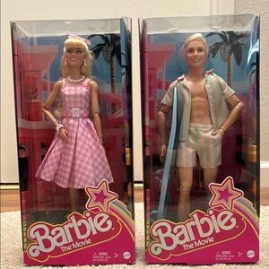Barbie and Ken Movie Dolls with Free Barbie Movie bottle with sellers price.